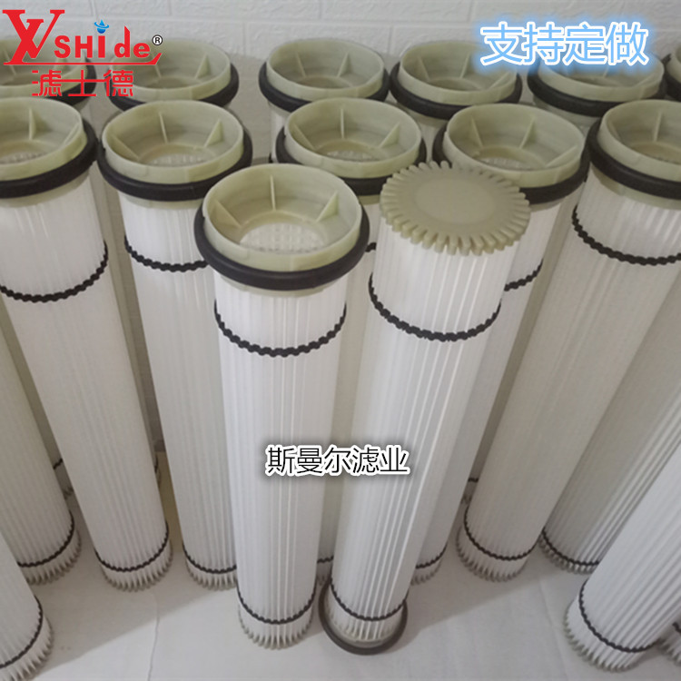 仓顶除尘滤芯水泥搅拌站除尘仓顶器滤卡式粉尘滤筒圆筒