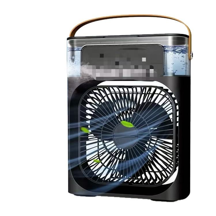 Nuevo ventilador de humidificación de cinco agujeros de escritorio mini pulverización enfriador de aire de cinco agujeros ventilador comercio exterior al por mayor transfronterizo spot
