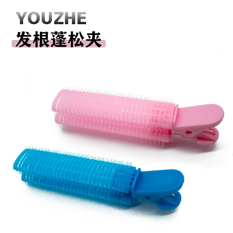 Yoshida Zhuli 헤어 루트 느슨한 클립 에어 앞머리 롤 게으른 자기 접착 헤어 롤 곱슬 머리 아티팩트 미용 도구 제조업체