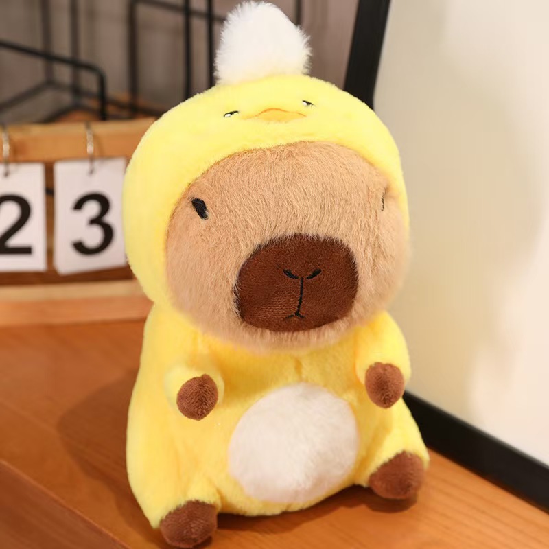 Juguetes de peluche Capibara 8 pulgadas muñecas de peluche