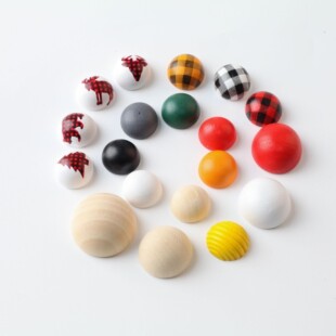Դ�^�S�ҁ��R�d��ͯ��ɫ15MM��ɫ��Aľ��ľ�|ɢ��ľ�鴮diy�羳