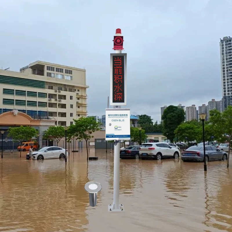 Монитор уровня воды в подверженных заболачиванию точках в жилых районах