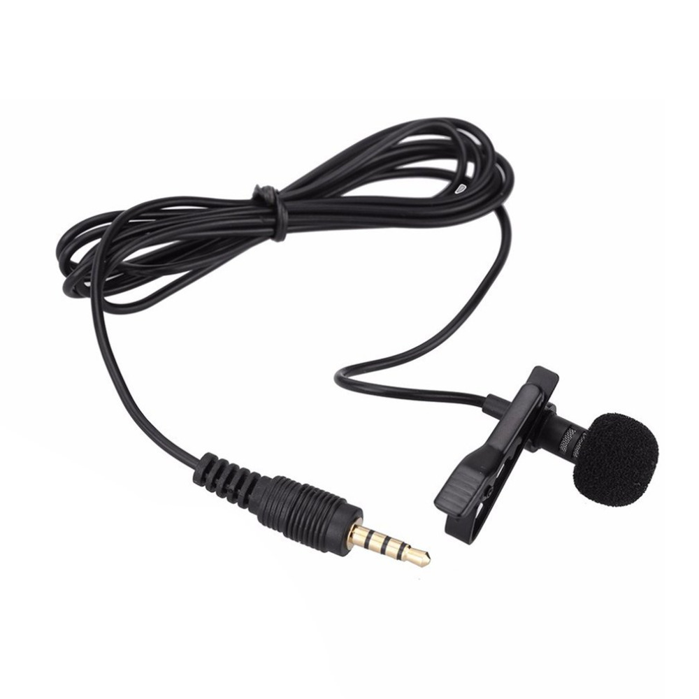 Collar clip microphone mobile phone karaoke collar clip sound card microphone computer recording microphone teaching mini capacitor microphone