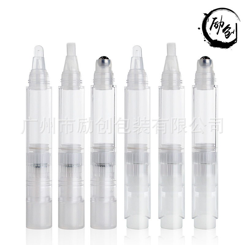 Factory direct 6ml repeated vacuum packaging pen perfume Foundation Liquid Nail nutrition liquid beauty gel bottled