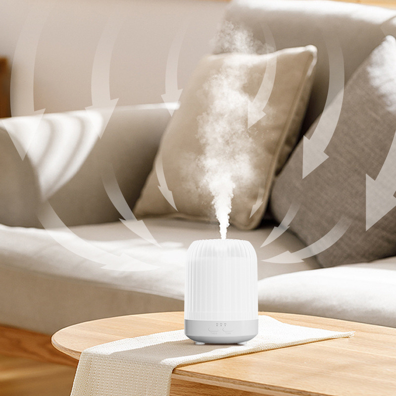 2025年型 水を使わない家庭用アロマディフューザー エッセンシャルオイル加湿噴霧器 USBナイトライト付きディフューザー 越境香料|undefined