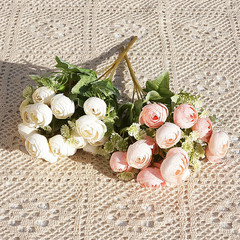 Korean Snowflake Princess Tea Buds XXH21 Artificial Flowers Home Decoration Wedding Photography Flowers