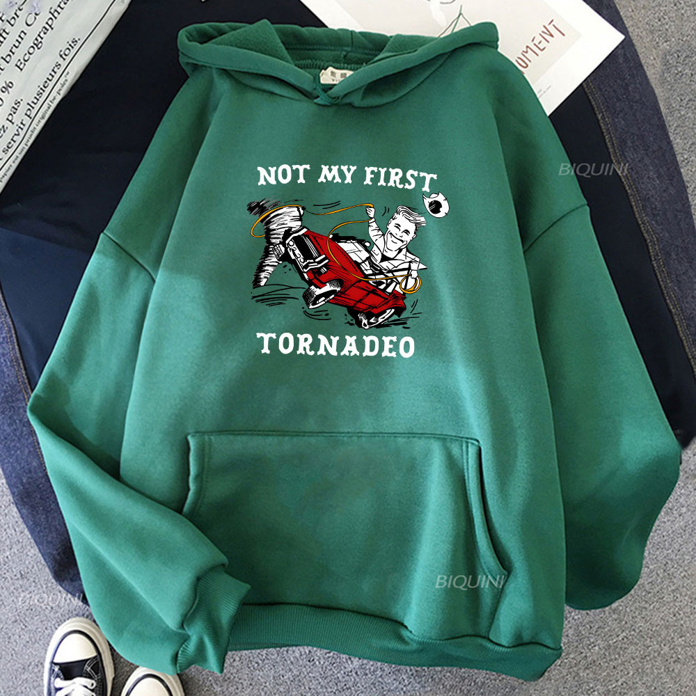 Twisters Movie Gráficos Not My First Tornadeo Sweatsh