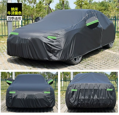 Car clothing – rainproof sunscreen thickened durable - century-star-oxford-black