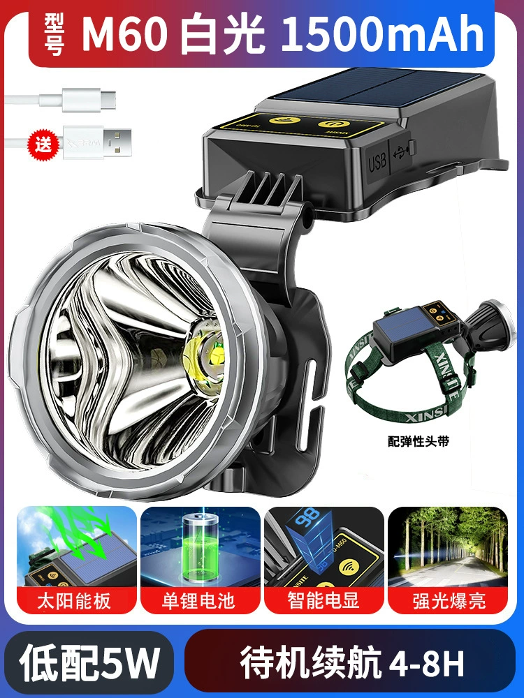Work lantern solar-powered, travel lights, (Cross-border trading), high power