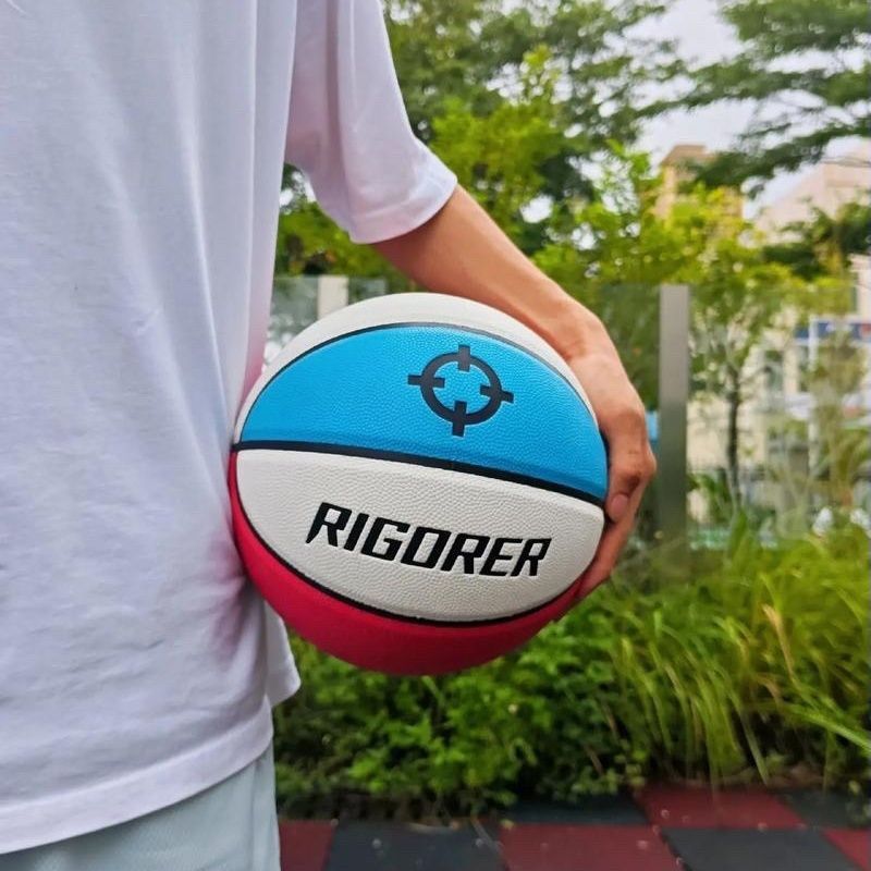 Pu Material Basketball Non-Slip Wear-Resistant Excellent Feel Red Blue White Amazon [Manufacturer] Manufacturer Aliexpress Cross-Border