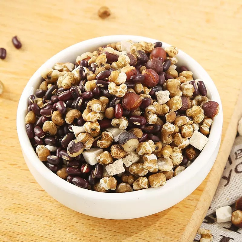 Red Bean Coix Seed Tea 500g Canister Adzuki Barley Herbal Blend for Daily Wellness Brewing quality and texture