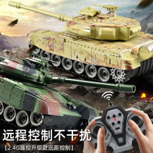 儿童遥控坦克汽车履带式电动越野二战装甲车模型男孩玩具车礼品