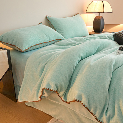 新款高克重牛奶绒四