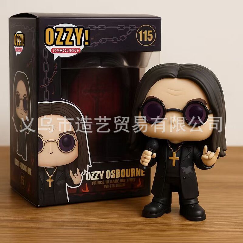 GF跨境新款Ozzy Osbourne纪念手办树脂重金属音乐教父|undefined