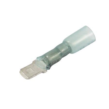16-14 Gauge Heat Shrink .250 Male Quick Disconnect Terminal