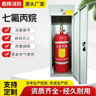 七氟丙烷自动灭火系统七氟丙烷灭火器七氟丙烷气体灭火装置