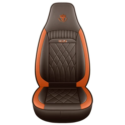 Modelə uyğun (Original) oturacaq örtükləri: Light full leather seven-seat special - cys-charm-coffee-single-seat-standard-edition-11