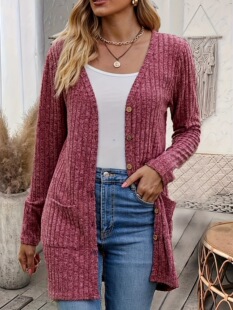 R 18321 Autumn Women's Cardigan Ůʿ�_�� ���R�d�羳�W��