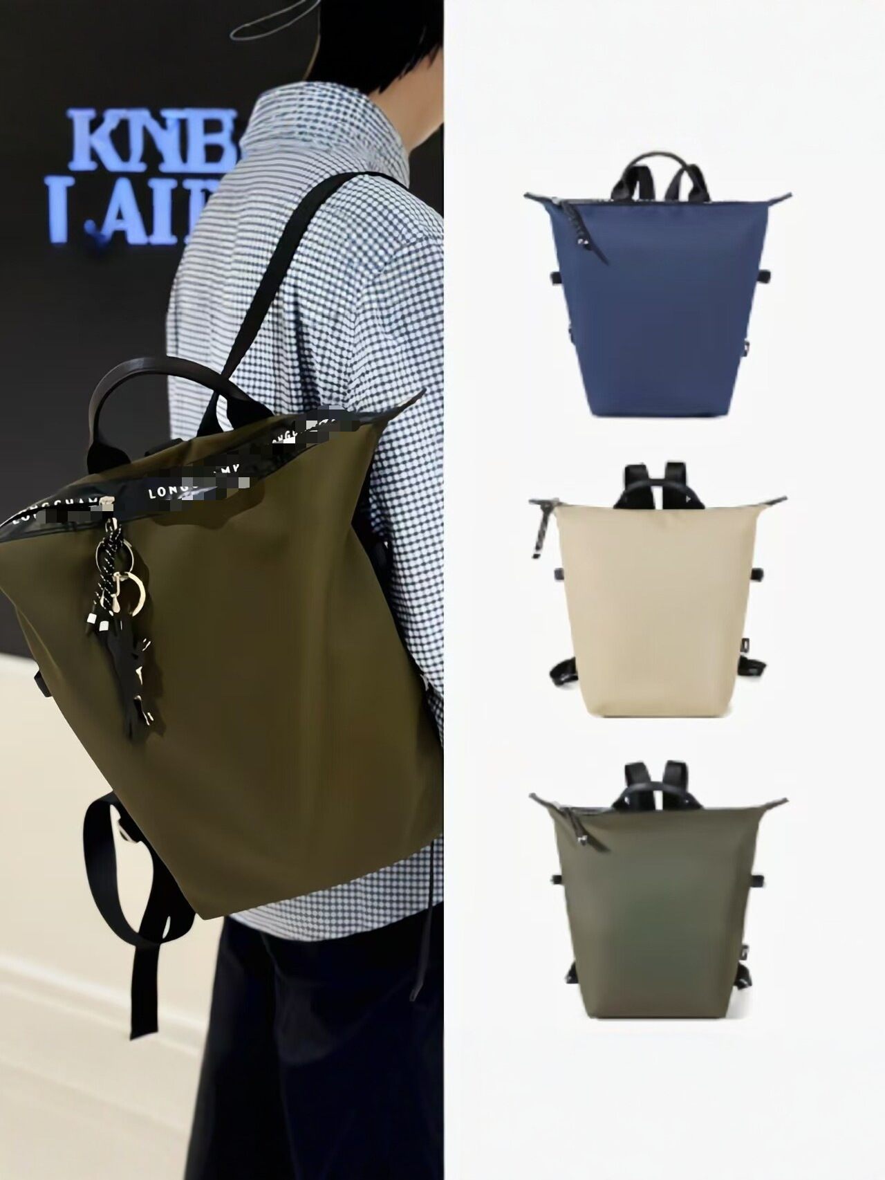 Nylon universal waterproof capacious backpack for men and women for…