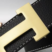 厂家批发男士皮带工字扣腰带男士商务男青年牛皮裤腰带