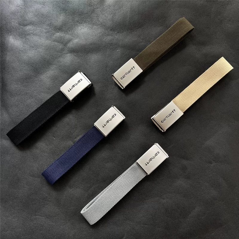 Japanese Retro Outdoor Canvas Web Belt Unisex