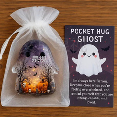 跨境新款 Halloween Pocket Cards 万圣节口袋卡片装饰品