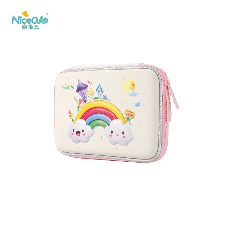 Estuche para lápices para estudiantes de primaria, estuche para papelería para niños de gran capacidad, estuche para lápices, estuche para lápices simple en capas, niños y niñas