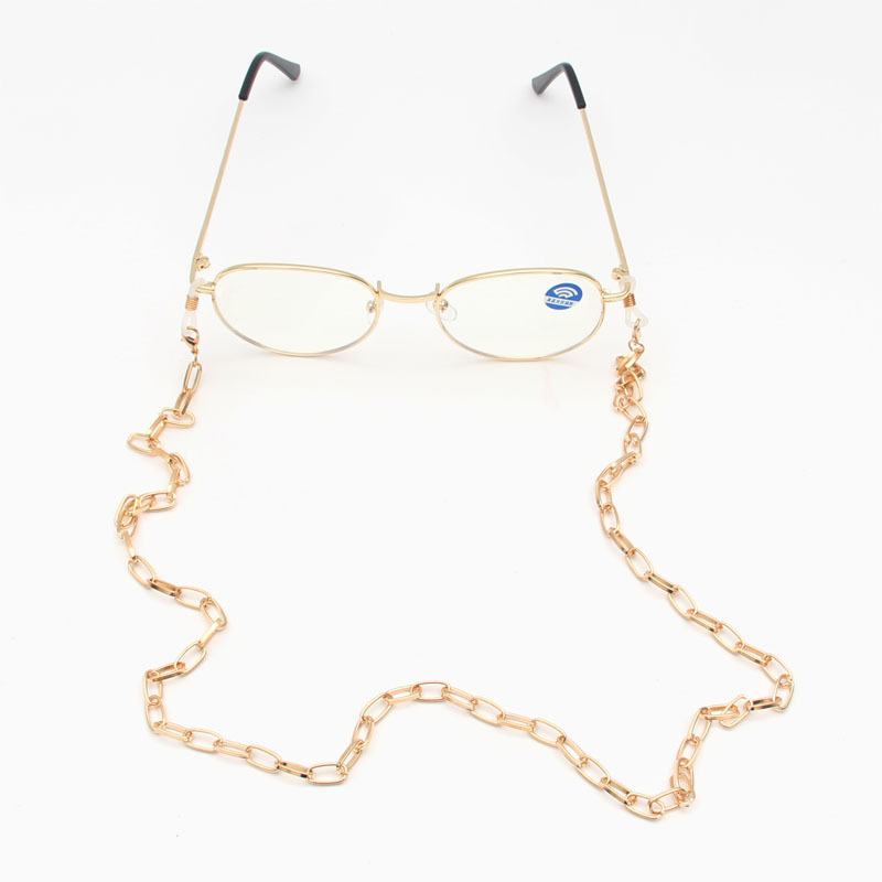 Eyeglass chain necklace eyeglass cord chain accessory strap eyeglass earphone anti-drop anti-slip cover simple chain