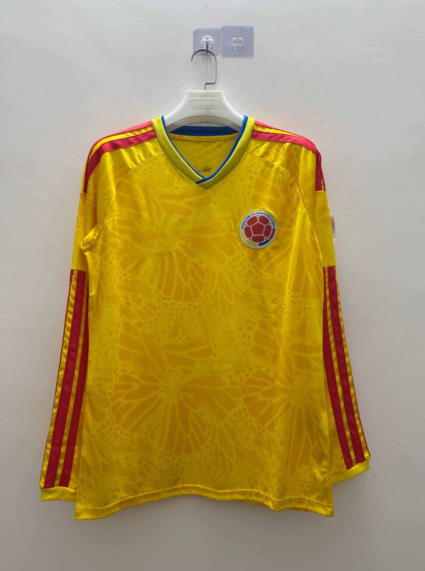 Nueva camiseta de fútbol de mangas largas de Argentina Real Madrid Barça de Alemania, la misma camiseta de venta directa suelta transpirable image 9