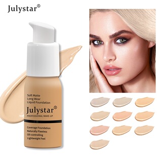 Julystar �羳�۵�Һ��ˮ�־ò���Ó�y�۵׸�۵�˪foundation