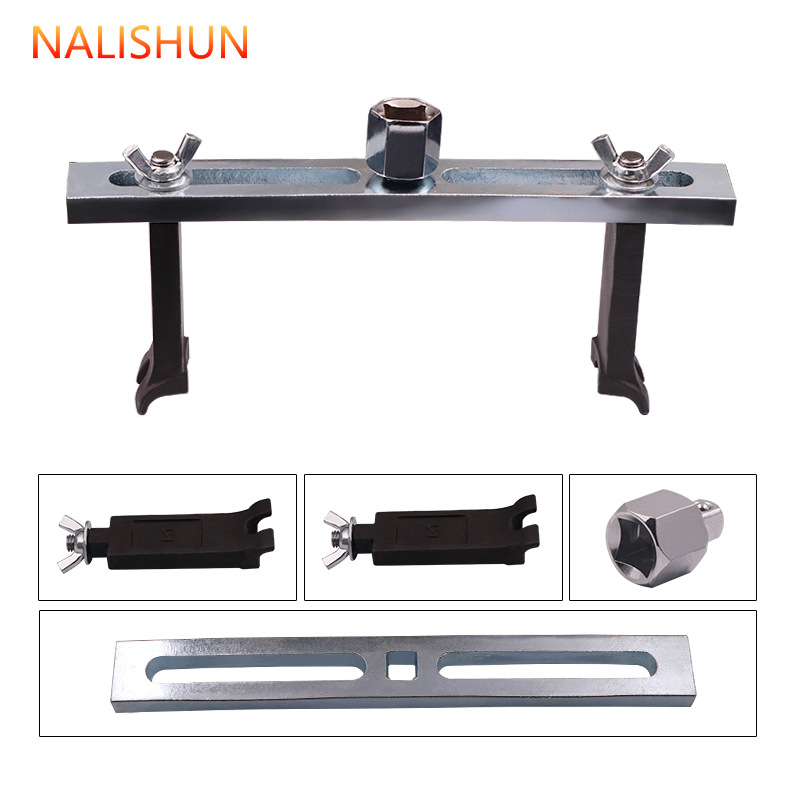 Llave de tapa del tanque de combustible llave de tapa de la bomba de gasolina llave de la bomba de combustible herramienta de desmontaje de la bomba de gasolina llave de desmontaje tapa del tanque de combustible del coche