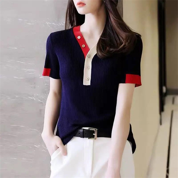 Elite knitted summer thin sweater