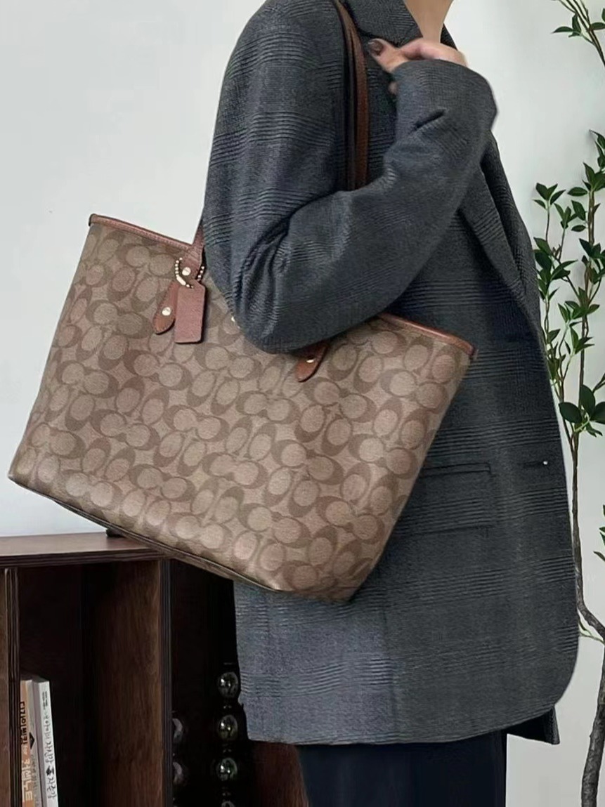 Koujia2024 nuevo City30 bolso de gran capacidad con cremallera bolso de brazo de viaje de hombro viejo bolso de moda