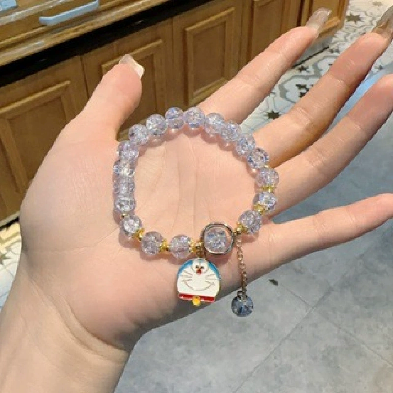 Jingdezhen ceramic bead bracelet, handmade, elastic, gift boxed (OPP)