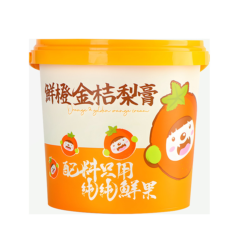 상큼한 오렌지 금귤 배 페이스트 210g (10g*21개) [통]