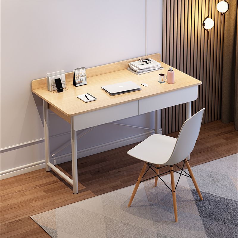 Escritorio de computadora Escritorio de oficina de escritorio para el hogar con cajón, dormitorio de niña moderno simple, escritorio de aprendizaje de escritura para estudiantes