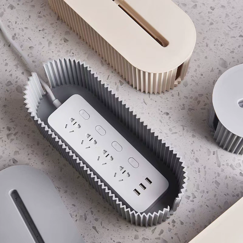 Shein explosion plug -in socket storage box plug -in board electrical line data line charger charger wires to arrange desktop