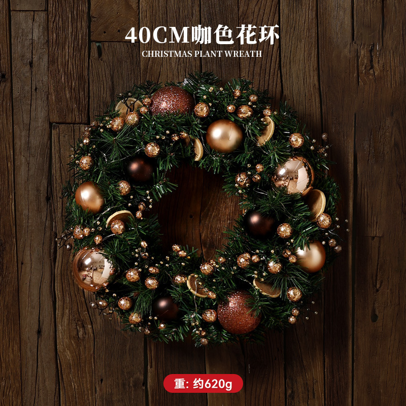 クリスマスデコレーション クリスマスリース 逆さ籐 松葉 松ぼっくり リボン 花輪 クリスマスペンダント 小さなペンダント|undefined