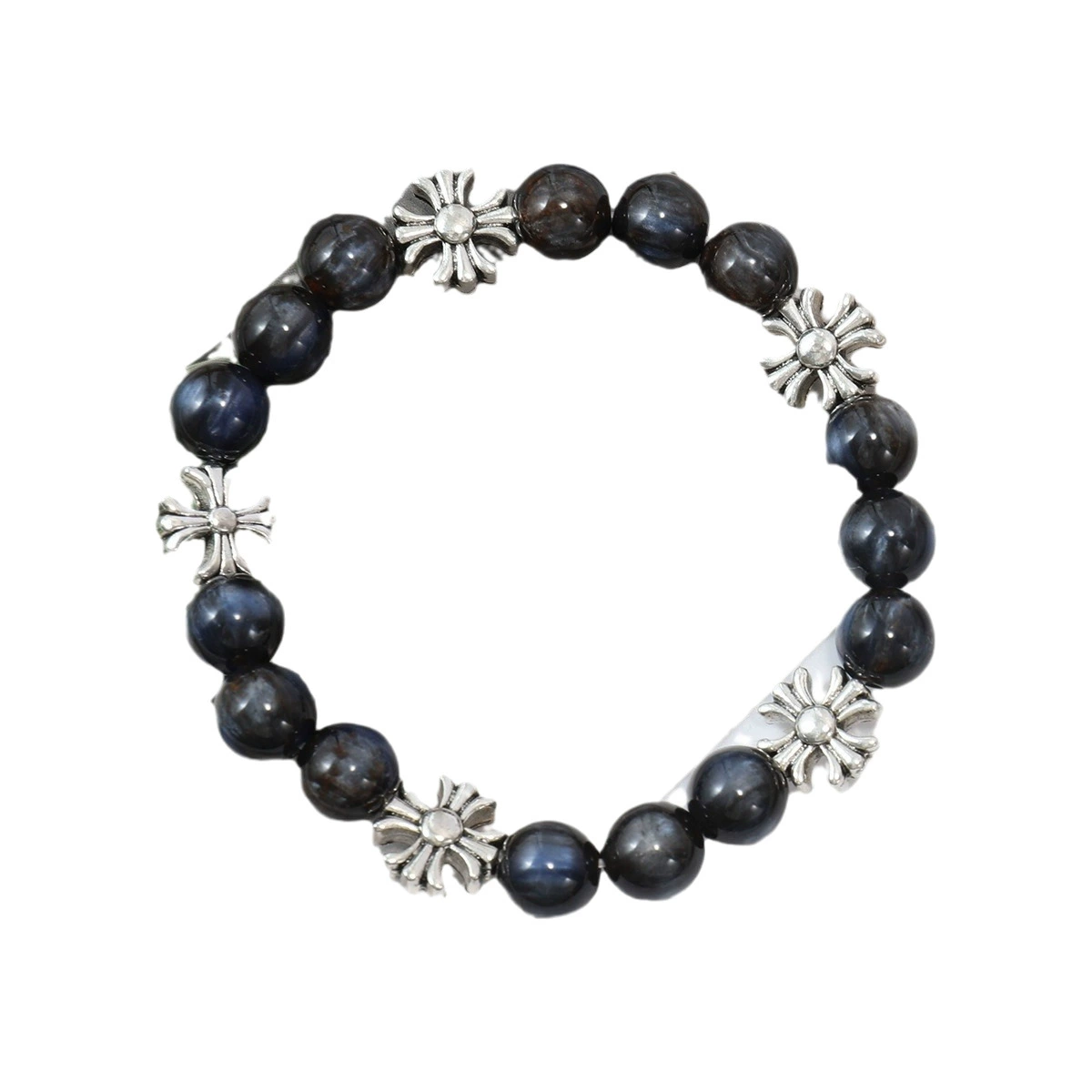 Genuine design bracelet, two-color starry sky, beads, accessory, 2024 years, new collection