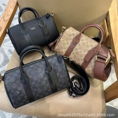 c家新款男士Gotham 24行李包手提包斜挎包蔻家波士顿枕头包单肩包