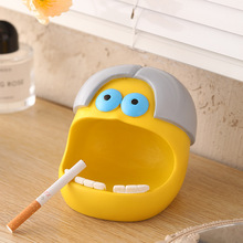 平头哥烟灰缸送男友家用客厅潮流搞怪造型办公室装饰摆件创意摆件