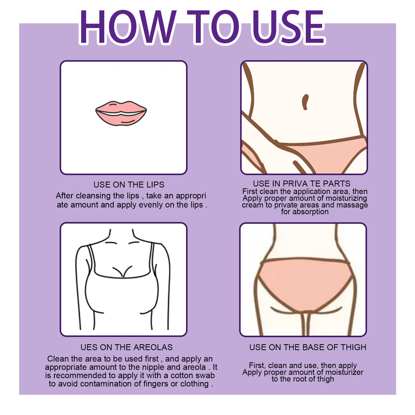 EELHOE Natural Brightening Moisturizing Cream Firms Skin, reduces melanin in the lips underarm joints, and_voghion.com