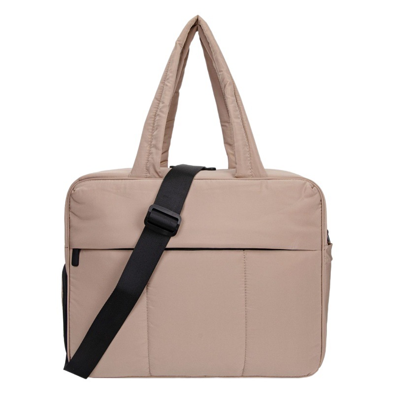 Amazon bolsa de viaje portátil de gran capacidad para hombres y mujeres chaqueta de algodón de separación húmeda y seca bolsa de mano lulu limón
