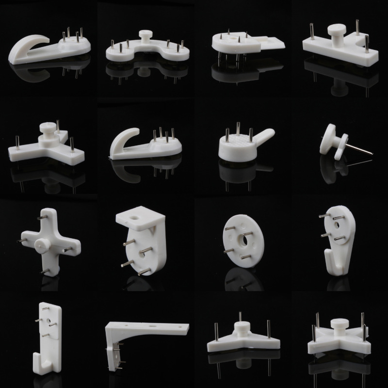 Reinforcing non-mark nail ABS hook hanging picture wall nail hotel living room picture frame nail photo wall picture holder non-perforated wall hook Reinforcing non-mark nail ABS hook hanging picture wall nail hotel living room picture frame nail photo wall picture holder non-perforated wall hook
