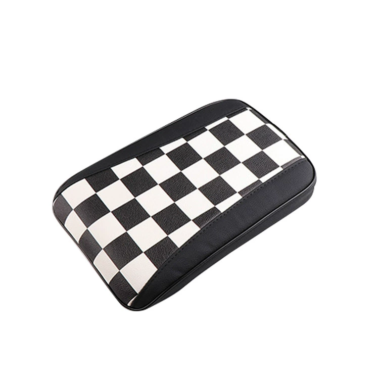 Car Union Flag Leather Memory Foam Center Control Center Armrest Box Pad Storage Storage Center Console with Armrest