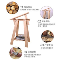 OD59 wholesale solid wood lifting table legs solid wood table frame table legs office desk legs drawing table frame table legs photography table frame