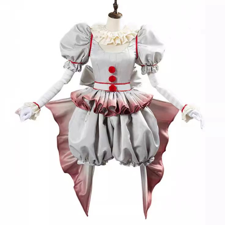 酷漫缘 Soul Broken Clown 2 Panny Wise Cosplay Halloween Factory Spot Costume