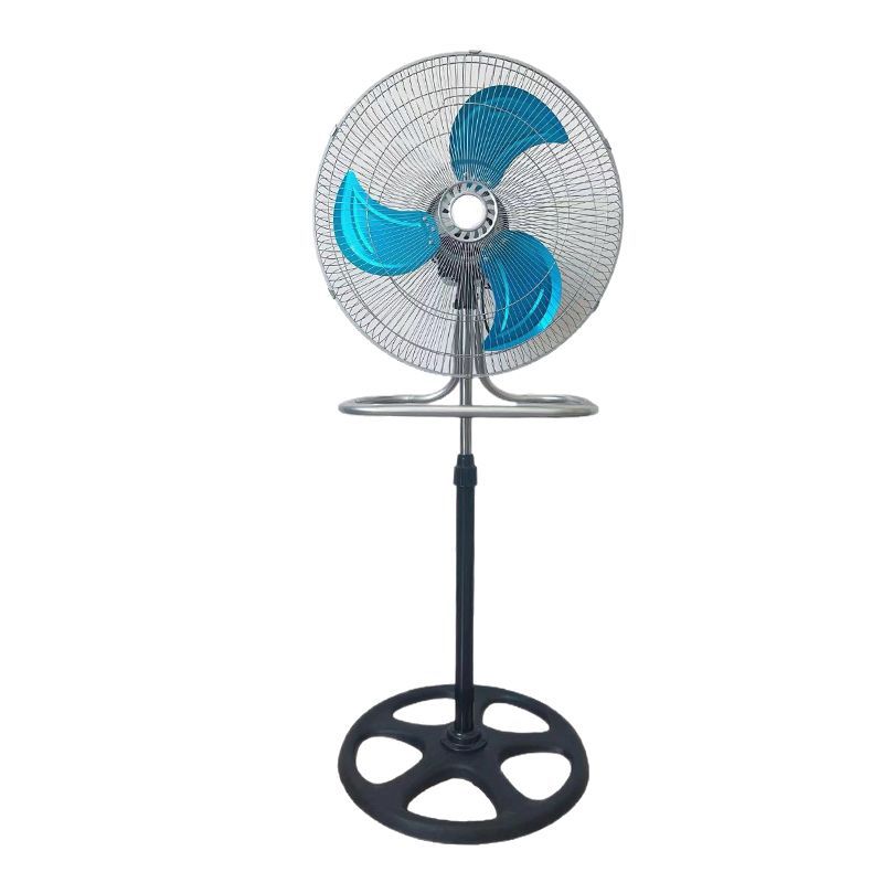 Ventilador industrial de pie de 18 pulgadas, modelo 3 en 1, 110V para Sudamérica, gran potencia y flujo de aire, exportación transfronteriza