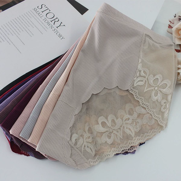 维密姑娘 Summer sexy pants, underwear, mid rise, plus size