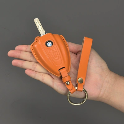 Car key bag – Key Cover Cowhide Leather
